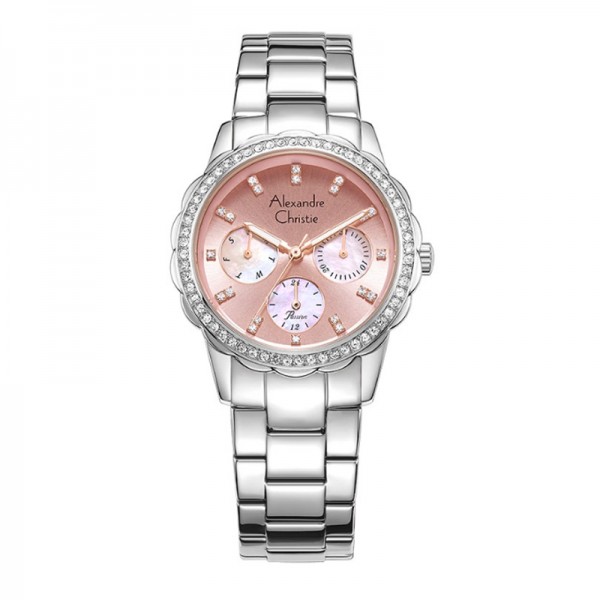 Alexandre Christie AC 2A64 Silver Pink Rosegold BFBSSPNRG